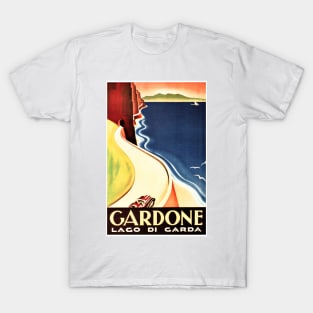 GARDONE RIVIERA Italy Lago Di Garda Europe Vintage Travel T-Shirt